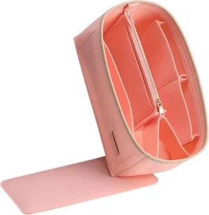Doxo Bag Organizer Insert, Perfect for Tote & Speedy 30, Large Purse Organizer (Pink-L-Bottle Type)