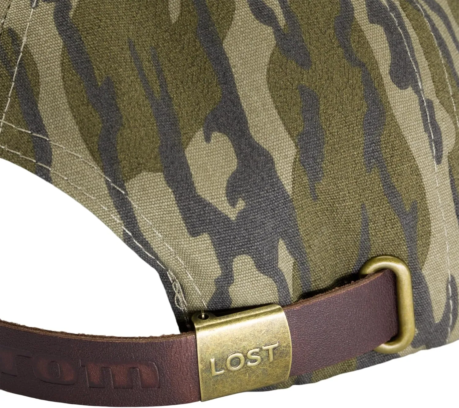 Drake Waterfowl Ol' Tom X Lost Goat Rope Hat - Mid Crown Cotton/Polyester Blend Hat with Adjustable Back Strap w/Brass Buckle