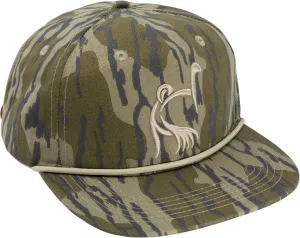 Drake Waterfowl Ol' Tom X Lost Goat Rope Hat - Mid Crown Cotton/Polyester Blend Hat with Adjustable Back Strap w/Brass Buckle