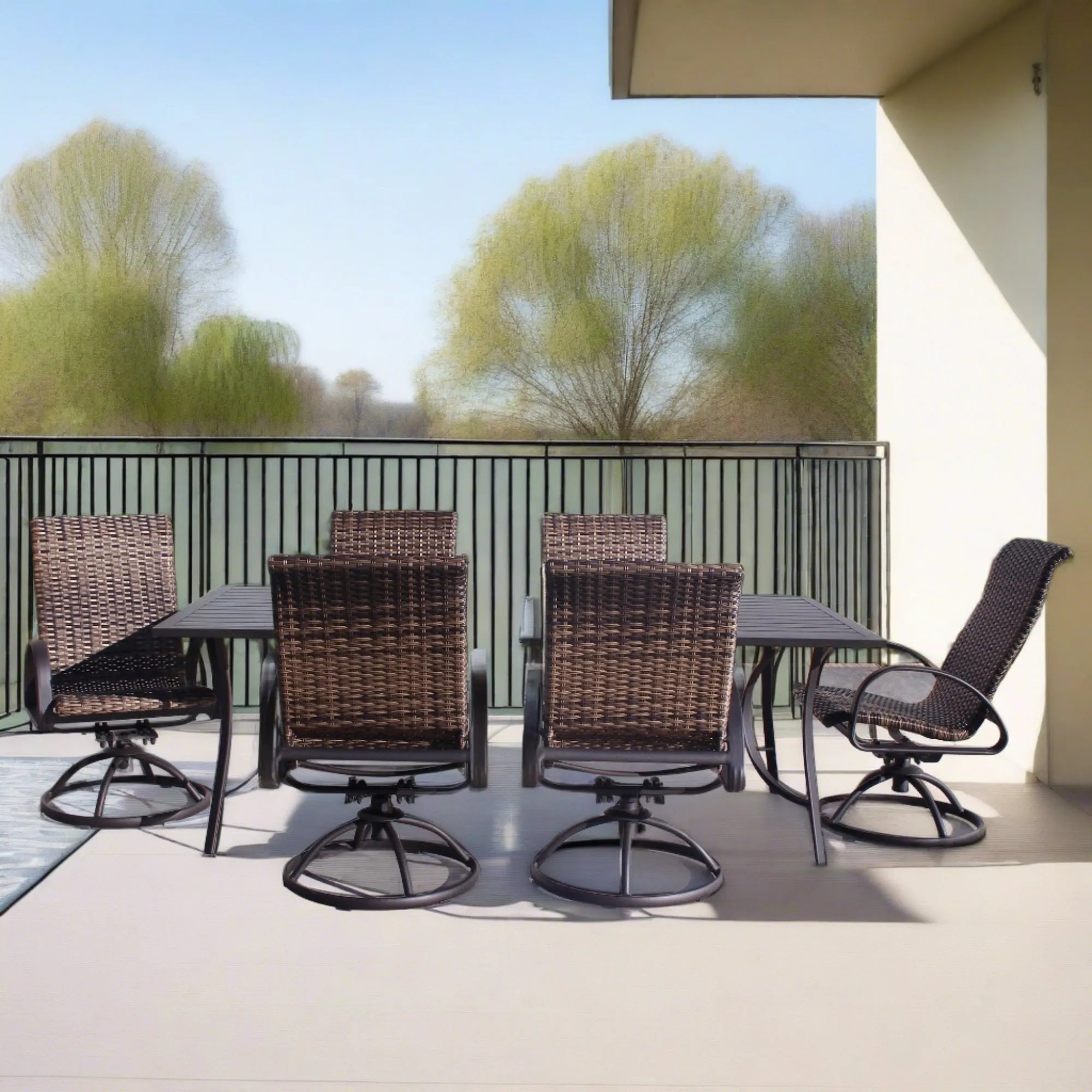 Dublin Woven Sling Patio Dining Sets