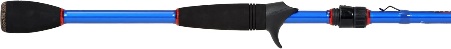 Duckett Fishing Jacob Wheeler Signature Series Casting, Crankin', & Spinning Rods, Grooved EVA Grip & Kigan Artus 316ss Ring Lock Guides, Strong, Lightweight Fishing Rod