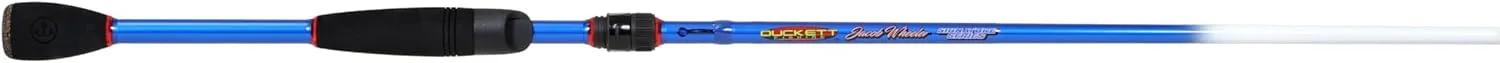 Duckett Fishing Jacob Wheeler Signature Series Casting, Crankin', & Spinning Rods, Grooved EVA Grip & Kigan Artus 316ss Ring Lock Guides, Strong, Lightweight Fishing Rod