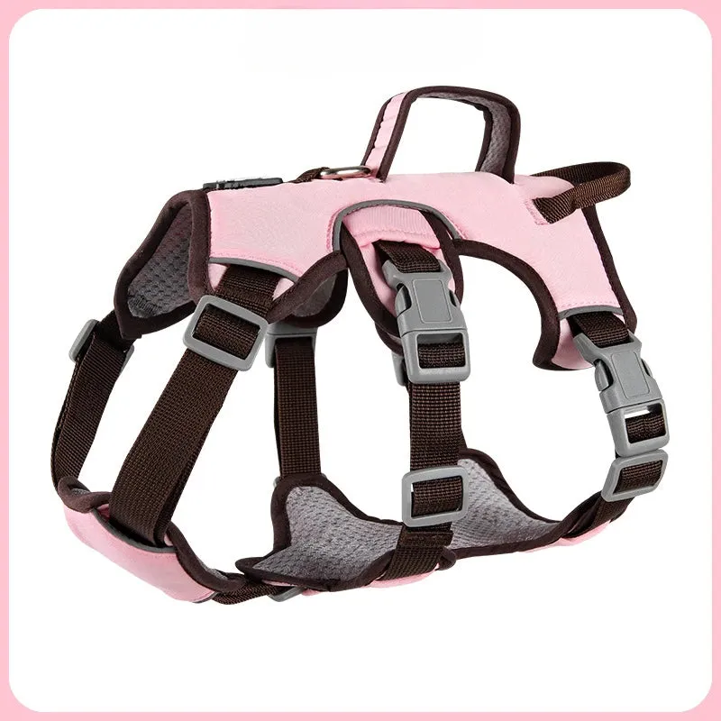 Durable Pet Dog Vest Harness Explosion-proof Big Dogs