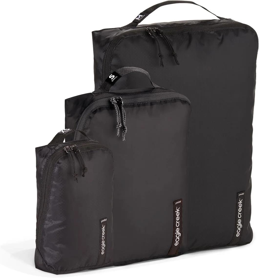 Eagle Creek Pack-It Isolate Cube Set, Black - Set XS/S/M