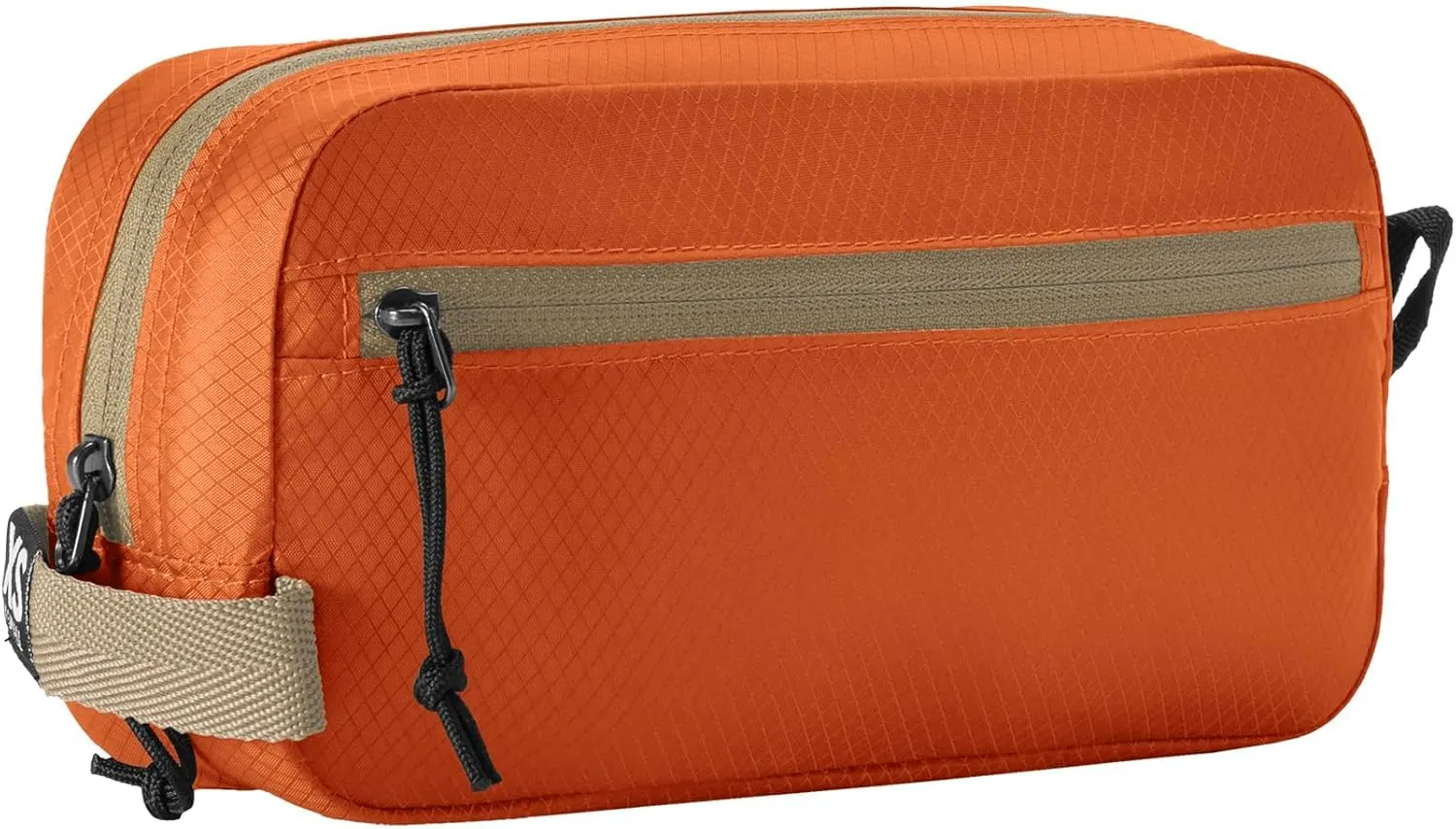 eagle creek Pack-It Isolate Quick Trip Travel Toiletry Bag - Durable, Stain- and Water-Resistant with Multiple Pockets, Machine Washable, Mandarin - XS
