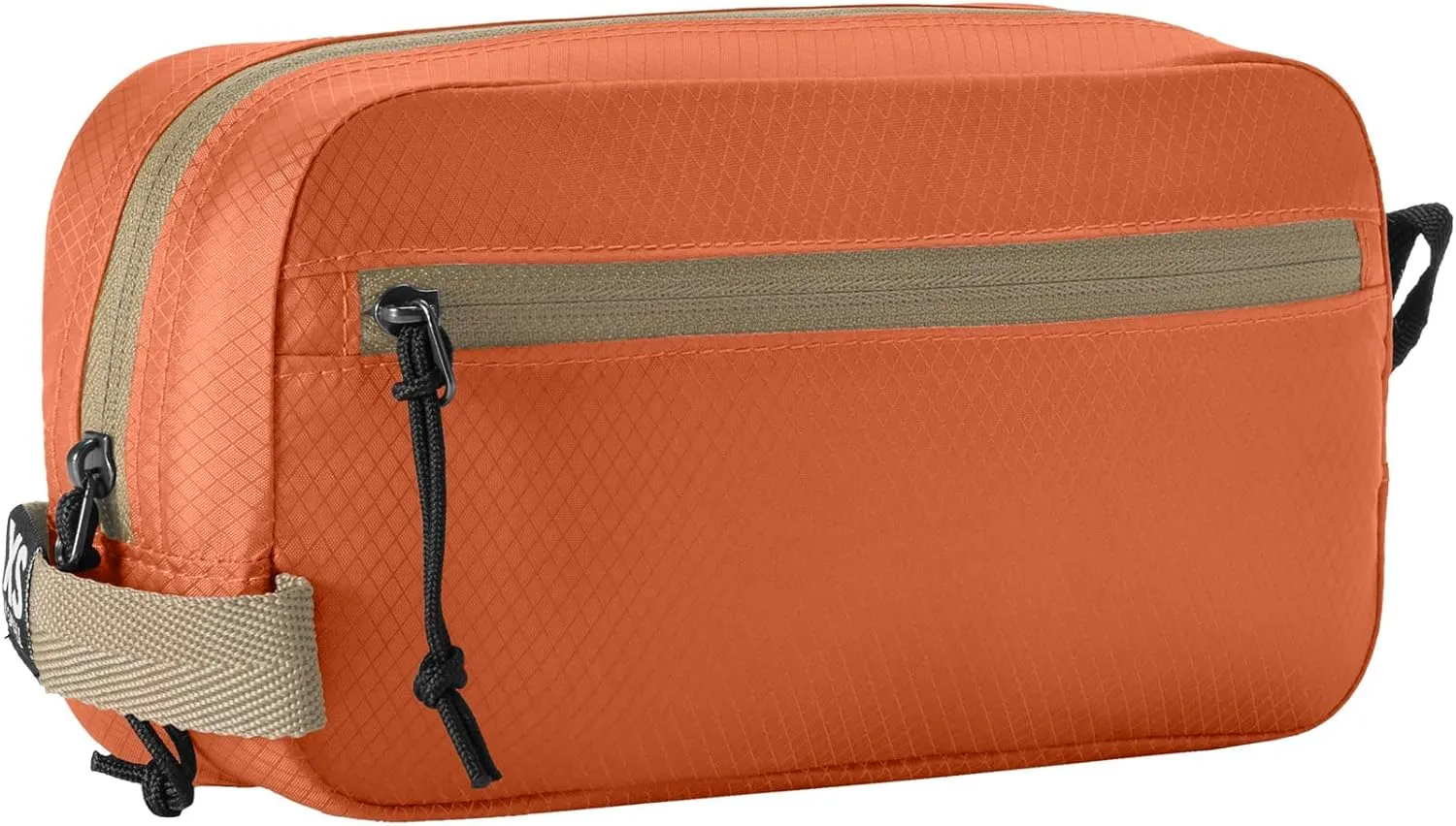 eagle creek Pack-It Isolate Quick Trip Travel Toiletry Bag - Durable, Stain- and Water-Resistant with Multiple Pockets, Machine Washable, Mandarin - XS