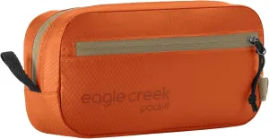 eagle creek Pack-It Isolate Quick Trip Travel Toiletry Bag - Durable, Stain- and Water-Resistant with Multiple Pockets, Machine Washable, Mandarin - XS