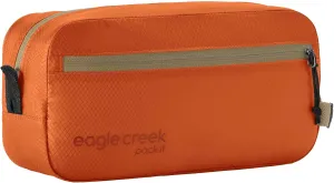 eagle creek Pack-It Isolate Quick Trip Travel Toiletry Bag - Durable, Stain- and Water-Resistant with Multiple Pockets, Machine Washable, Mandarin