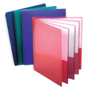 Esselte Corporation Oxford 8 Pocket Organizer Assorted Cover Colors
