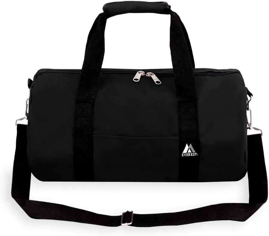 Everest 36-Inch Round Duffel, Black, One Size