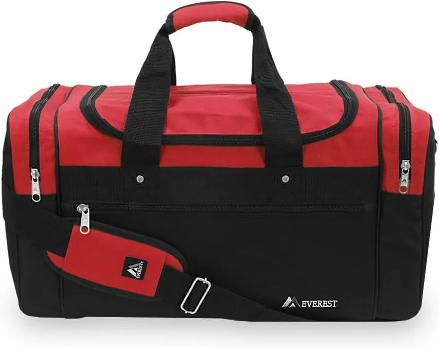 Everest Sports Duffel - Standard, Red, One Size