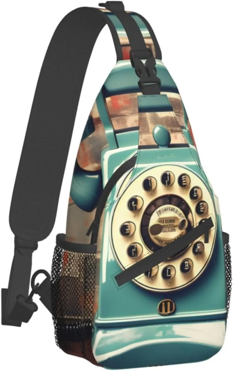 Explosion Firework 3d Unisex Crossbody Backpack Travel Hiking Casual Chest Bags Lightweight Fashion