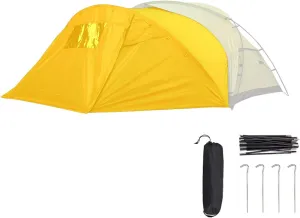Extended Front Camping Tent for Backpacking Mountaineering with Sun Protections and Breathable Meshes Designs