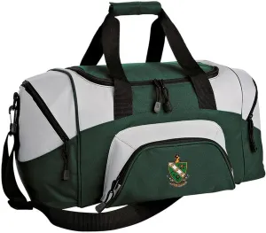 FarmHouse Fraternity Colorblock Duffel Bag Hunter Green/Grey