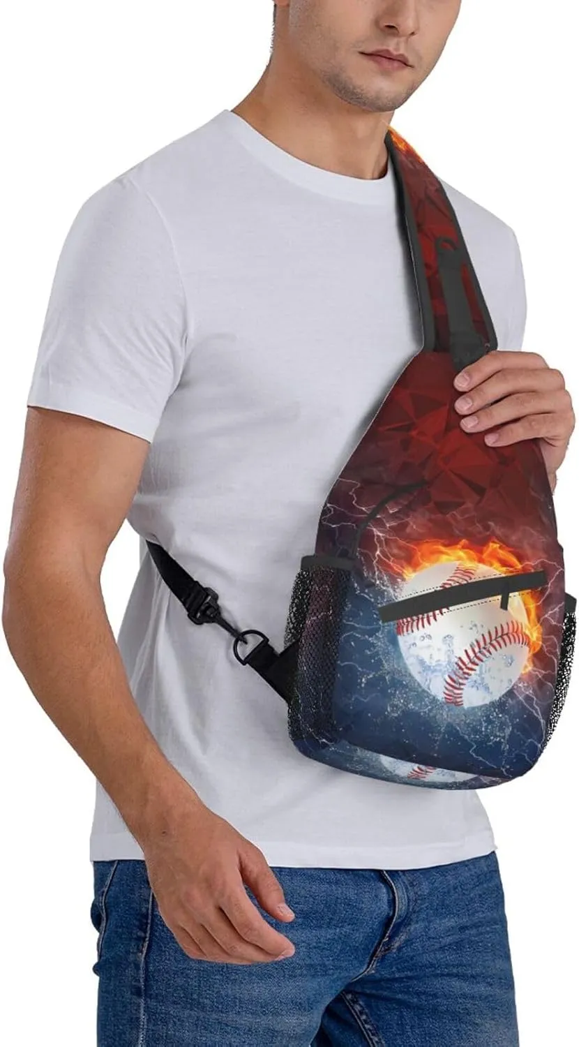 Fashion Chest Sling Bag For Women Men Adjustable Strap Crossbody Shoulder Backpack Hiking Travel Fashion Unisex Daypack