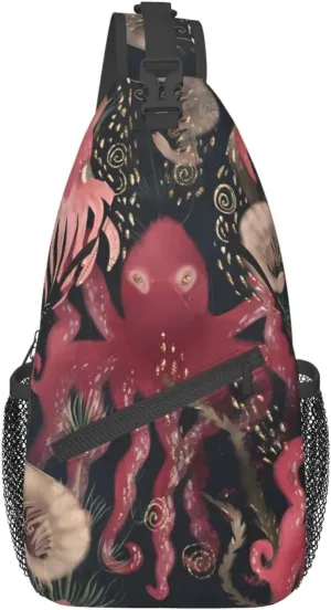 Fashion Chest Sling Bag For Women Men Adjustable Strap Crossbody Shoulder Backpack Hiking Travel Fashion Unisex Daypack
