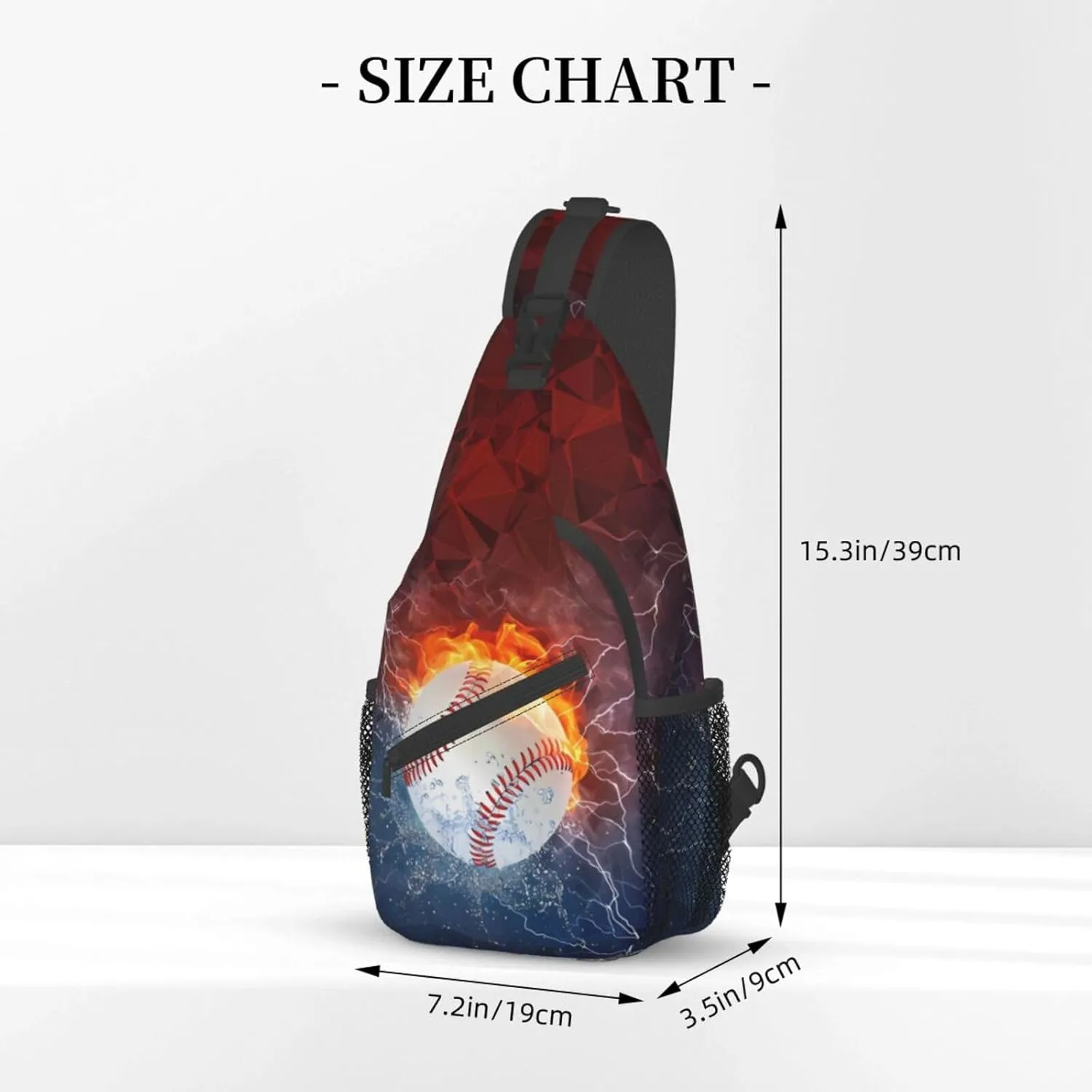 Fashion Chest Sling Bag For Women Men Adjustable Strap Crossbody Shoulder Backpack Hiking Travel Fashion Unisex Daypack