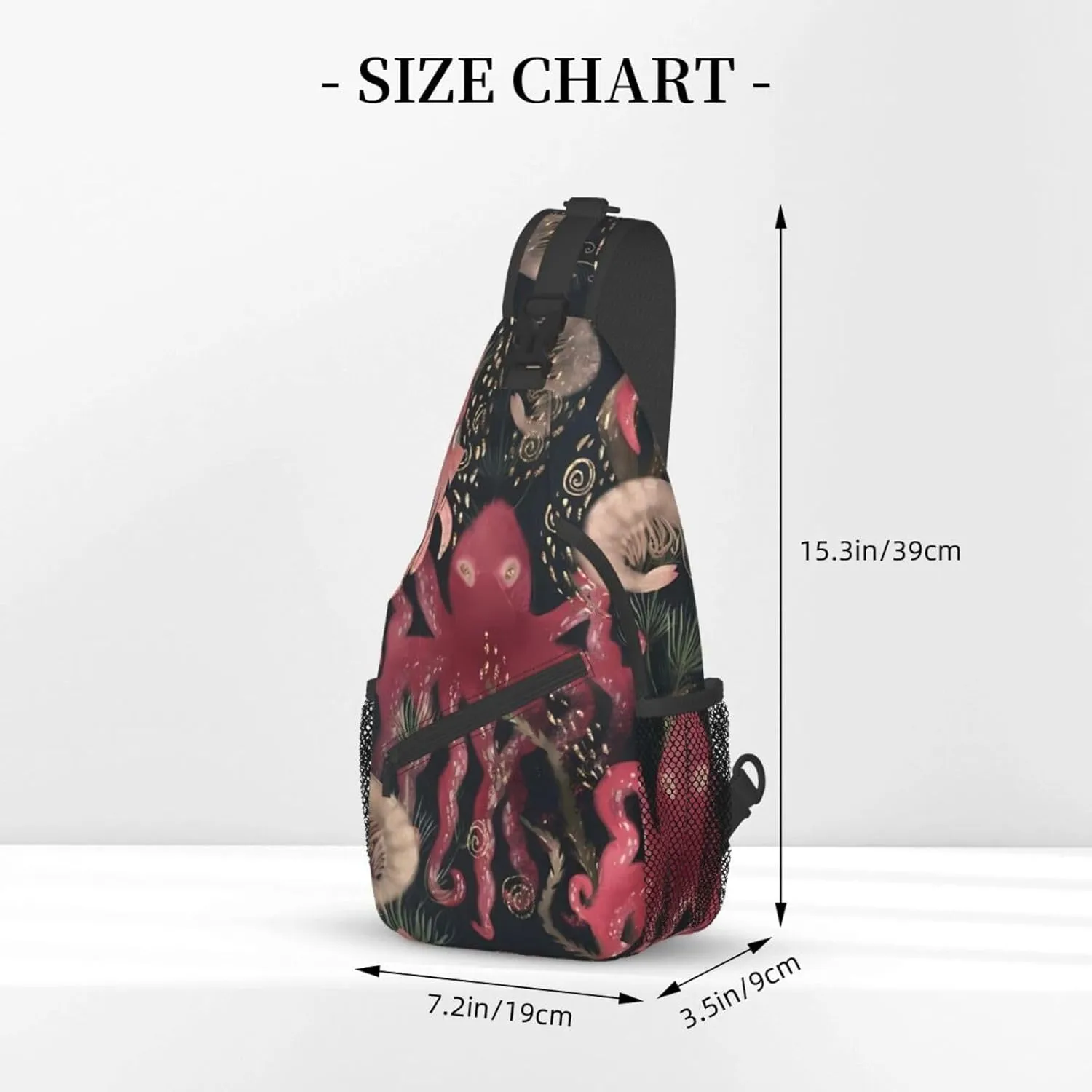 Fashion Chest Sling Bag For Women Men Adjustable Strap Crossbody Shoulder Backpack Hiking Travel Fashion Unisex Daypack