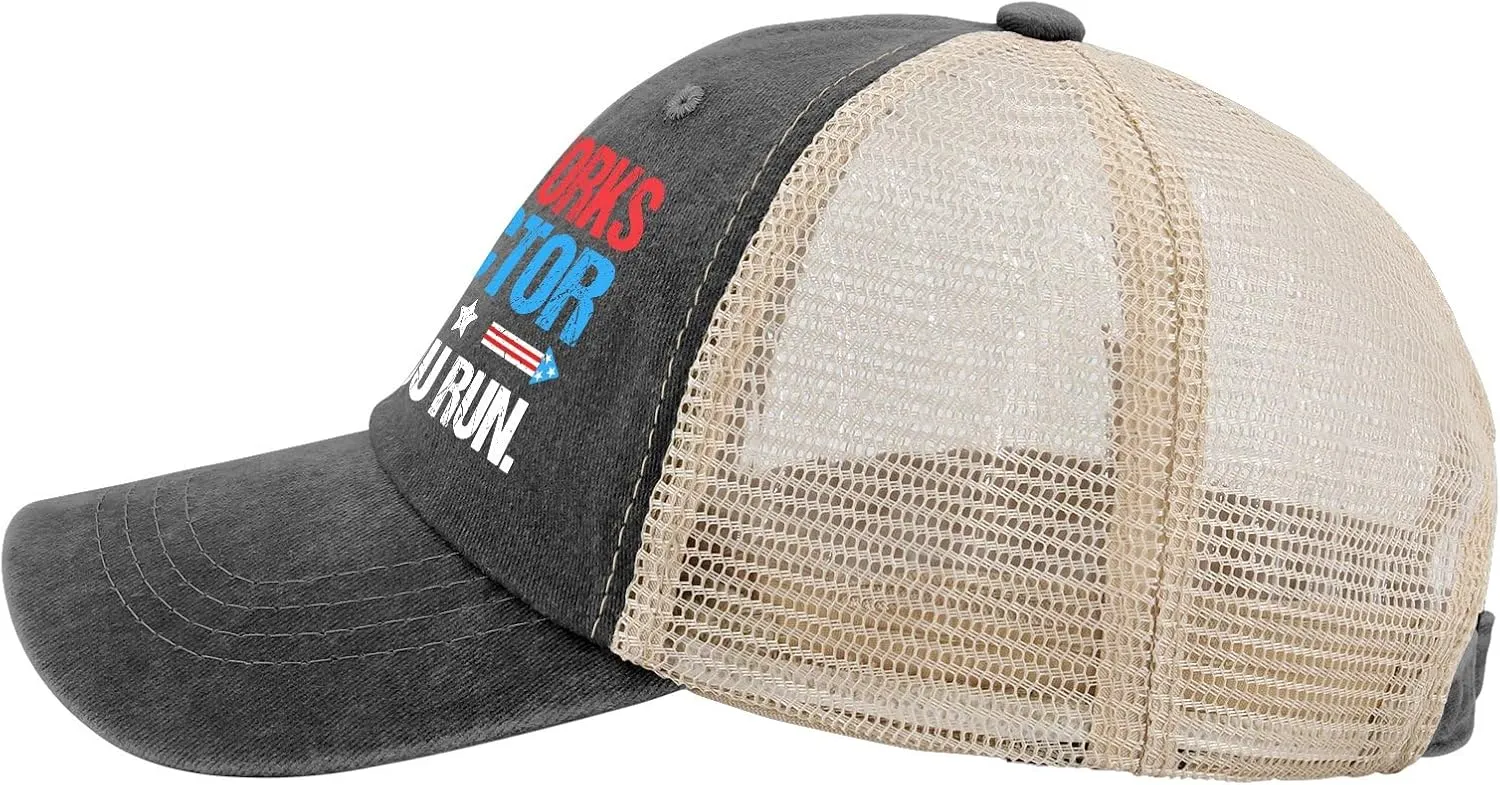 Fireworks Director I Run You Run Hats Outdoor Cap for Dad