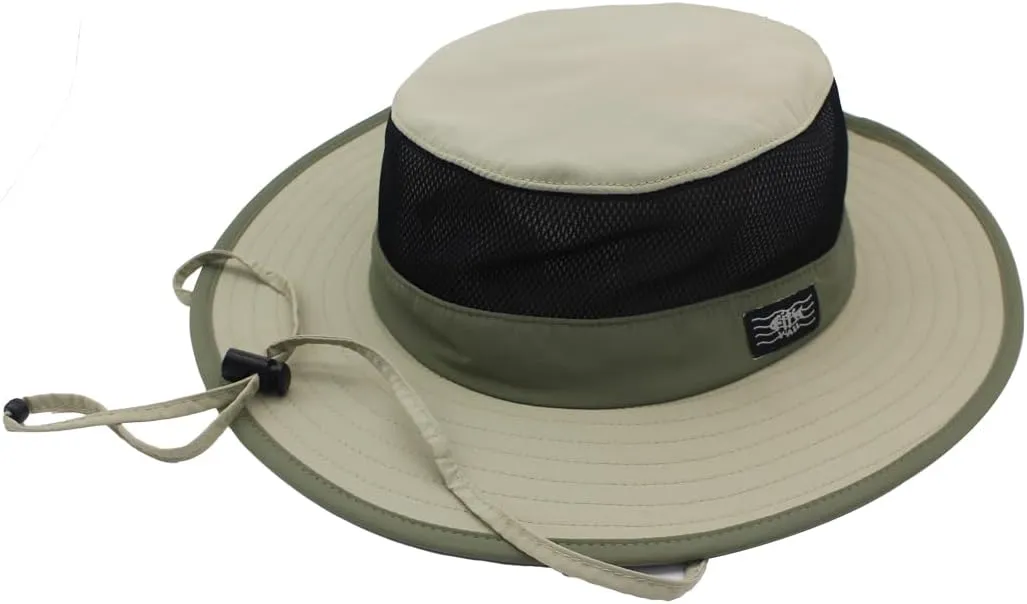 Fits Y'all Lightweight Comfort Fishing Sun Hat Fish Y'all: Breathable Quick Dry UPF50 Sun Protection Packable, All Genders