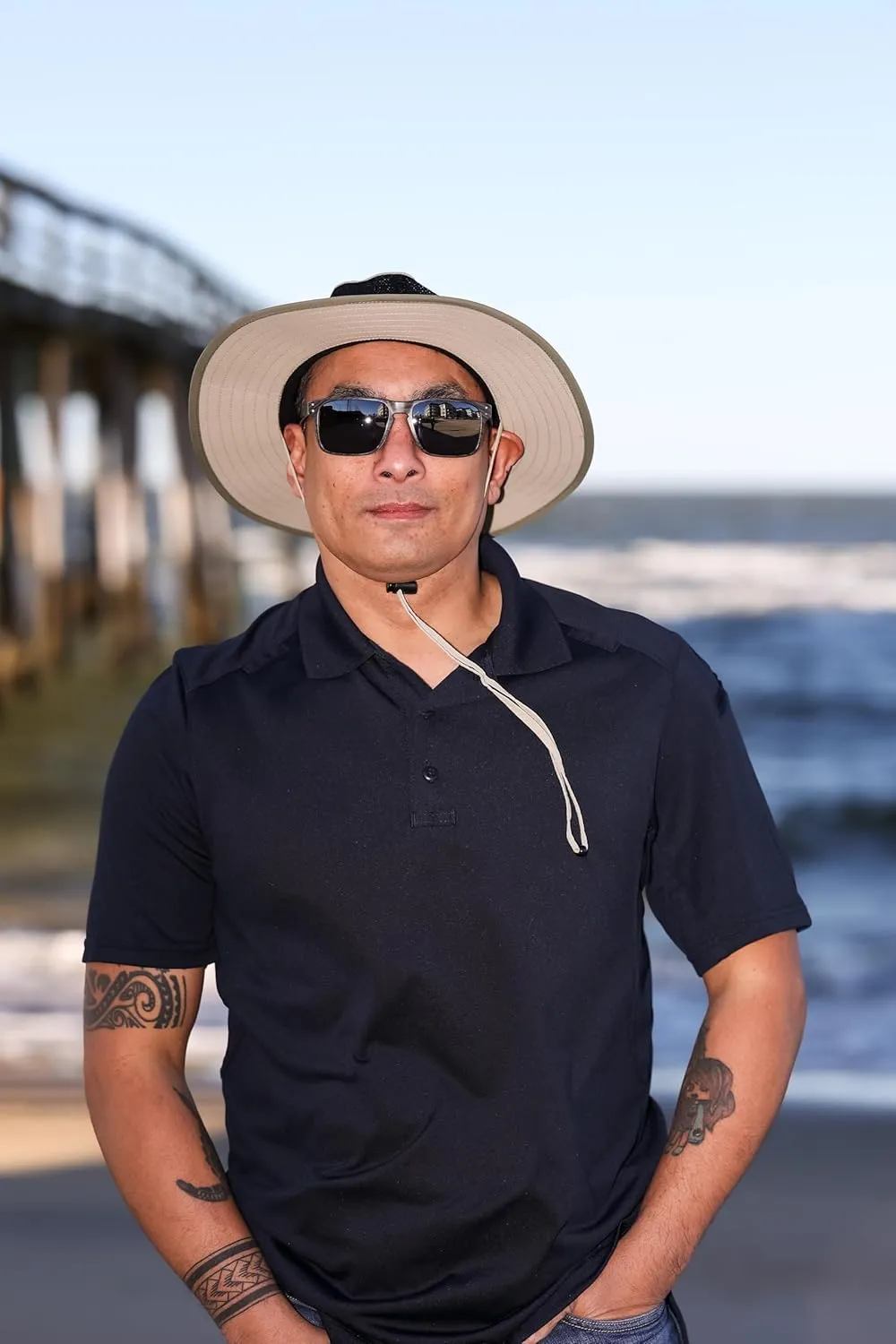 Fits Y'all Lightweight Comfort Fishing Sun Hat Fish Y'all: Breathable Quick Dry UPF50 Sun Protection Packable, All Genders