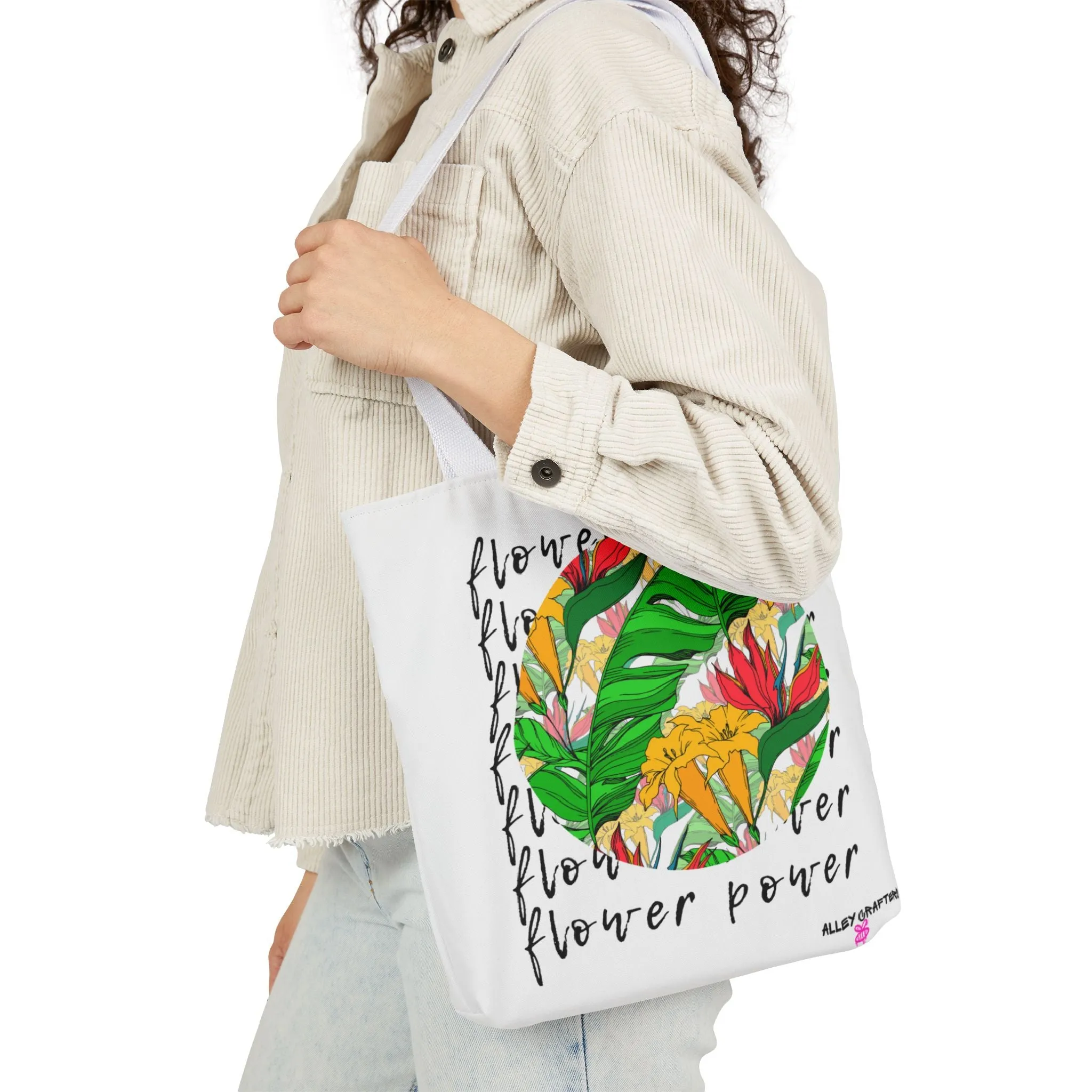 Flower Power Tote Bag