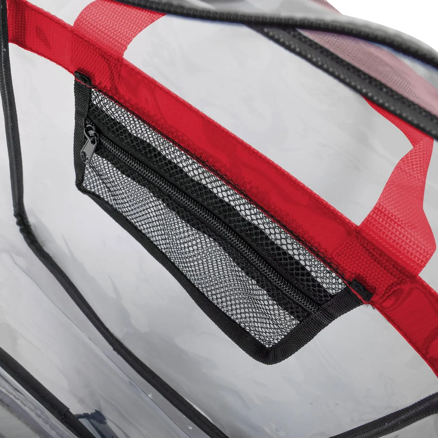 FOCO NCAA Team Logo Clear See Through Stadium High End Messenger Bag