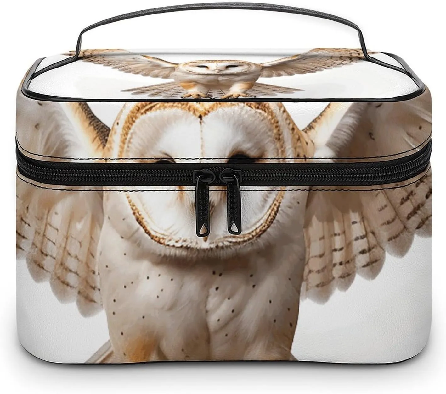 Foldable Travel Luggage Bag for Men And Women, Dry And Wet Separation Portable Travel Luggage Bag, A Barn Owl Printed Waterproof Sports Luggage Bag, Fitness Bag
