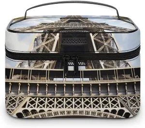Foldable Travel Luggage Bag for Men And Women, Dry And Wet Separation Portable Travel Luggage Bag, Eiffel Tower French Paris Monument Printed Waterproof Sports Luggage Bag, Fitness Bag