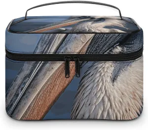 Foldable Travel Luggage Bag for Men And Women, Dry And Wet Separation Portable Travel Luggage Bag, Realistic Pelican Printed Waterproof Sports Luggage Bag, Fitness Bag