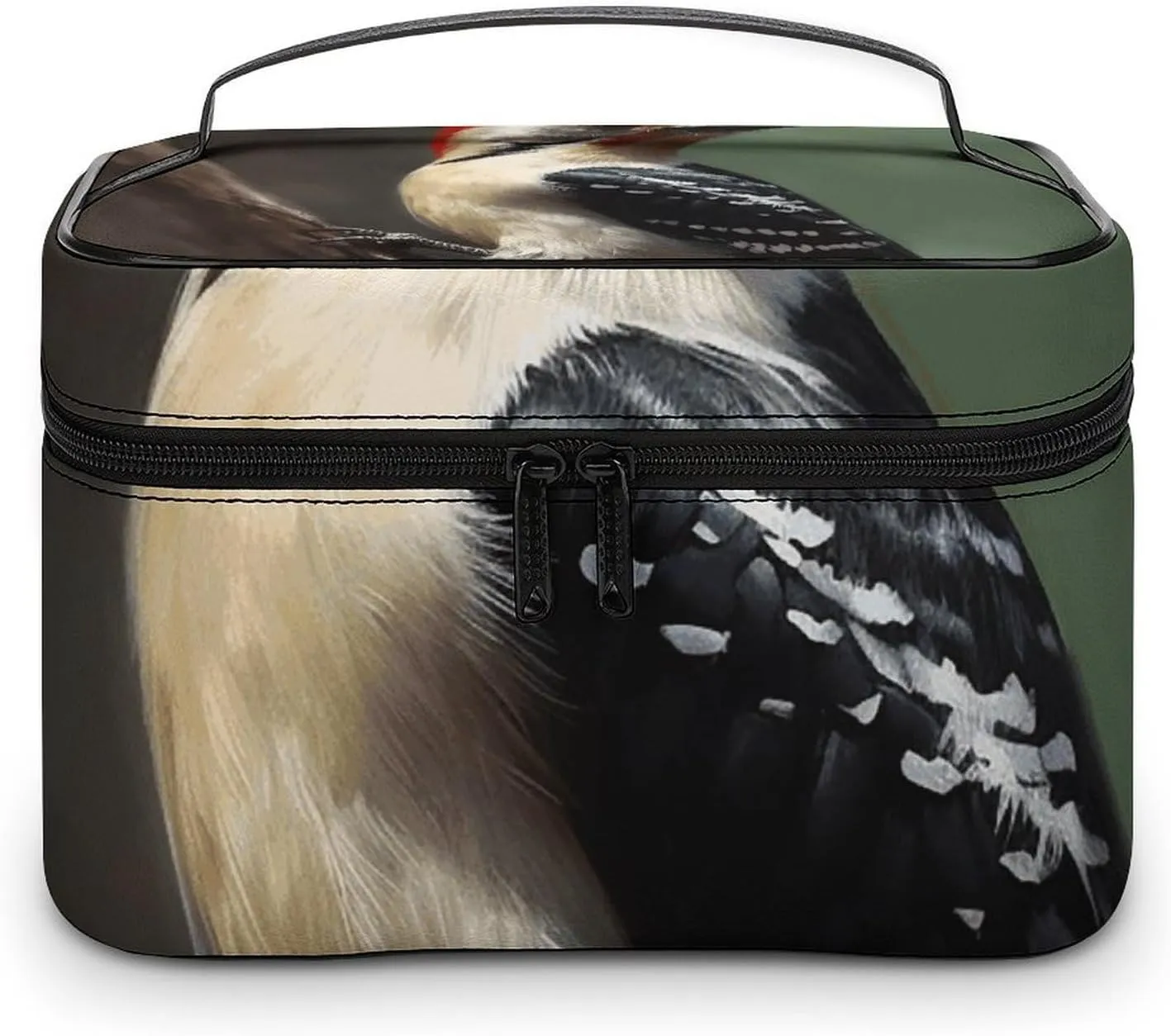 Foldable Travel Luggage Bag for Men And Women, Dry And Wet Separation Portable Travel Luggage Bag, Woodpecker Printed Waterproof Sports Luggage Bag, Fitness Bag