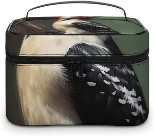 Foldable Travel Luggage Bag for Men And Women, Dry And Wet Separation Portable Travel Luggage Bag, Woodpecker Printed Waterproof Sports Luggage Bag, Fitness Bag