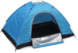 Foldable Waterproof Single-Door Free-to-Build Automatic Quick-Opening Outdoor Travel Camping Tent Beach Sun Shelter