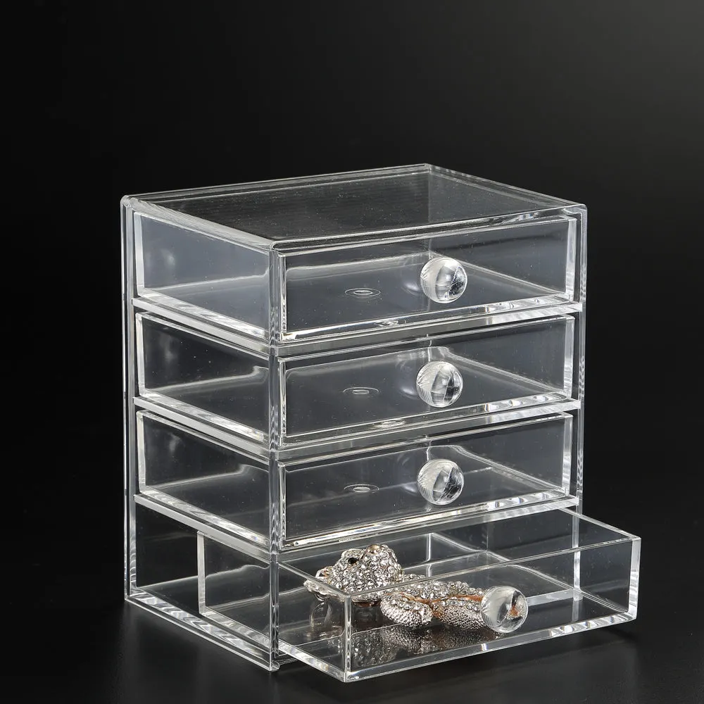 Four-Drawer Acrylic Storage Chest