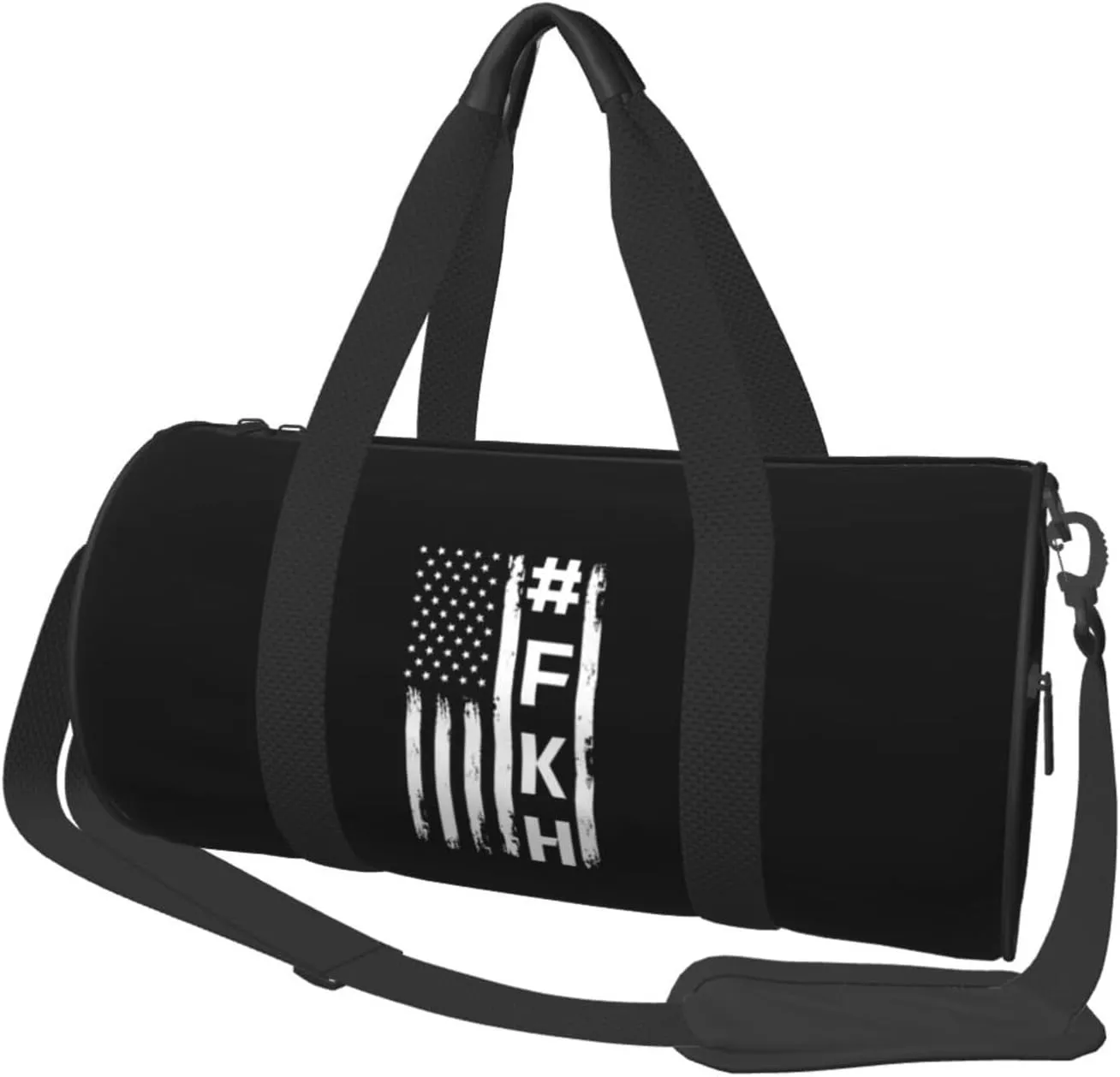 Foxtrot Kilo Hotel Duffel Bag Gym Bag Travel Sports Tote Large Foldable Beach Swim Yoga3