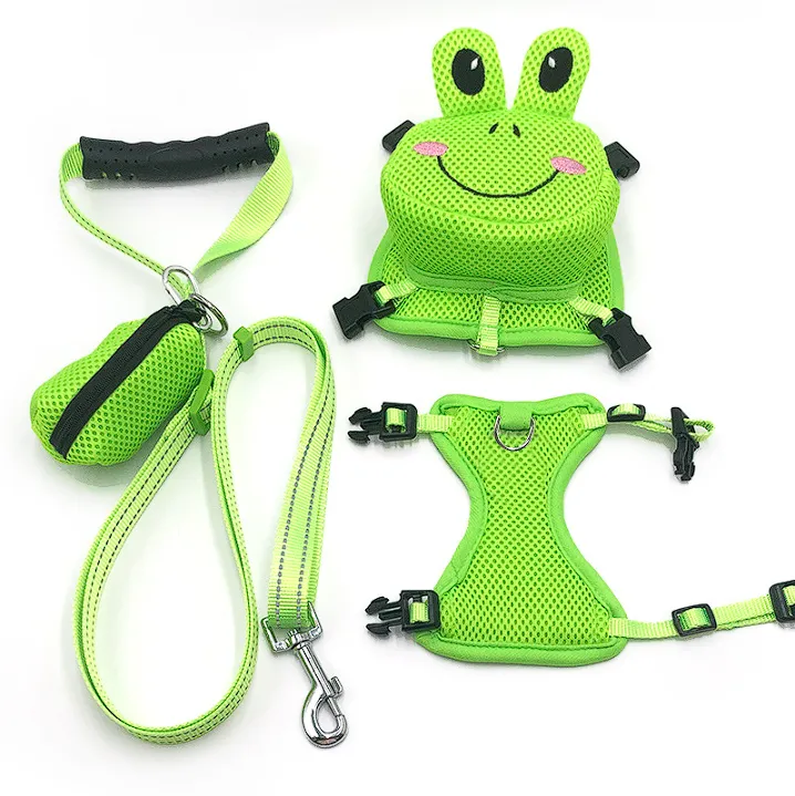 French Bulldog Backpack Harness Set