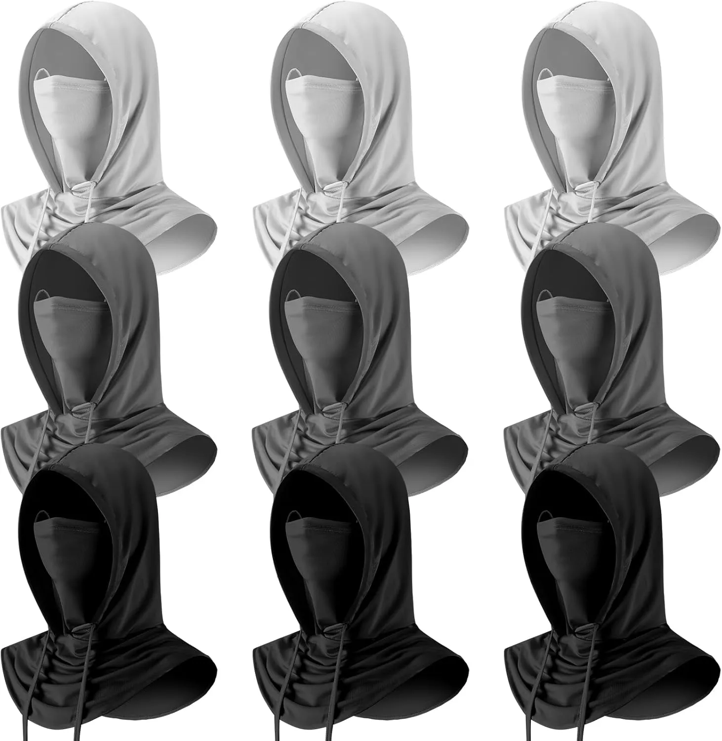Frienda Summer Balaclava Ski Mask UV Protection Hood Breathable Full Head Mask Face Cover for Men Women Motorcycle Fishing
