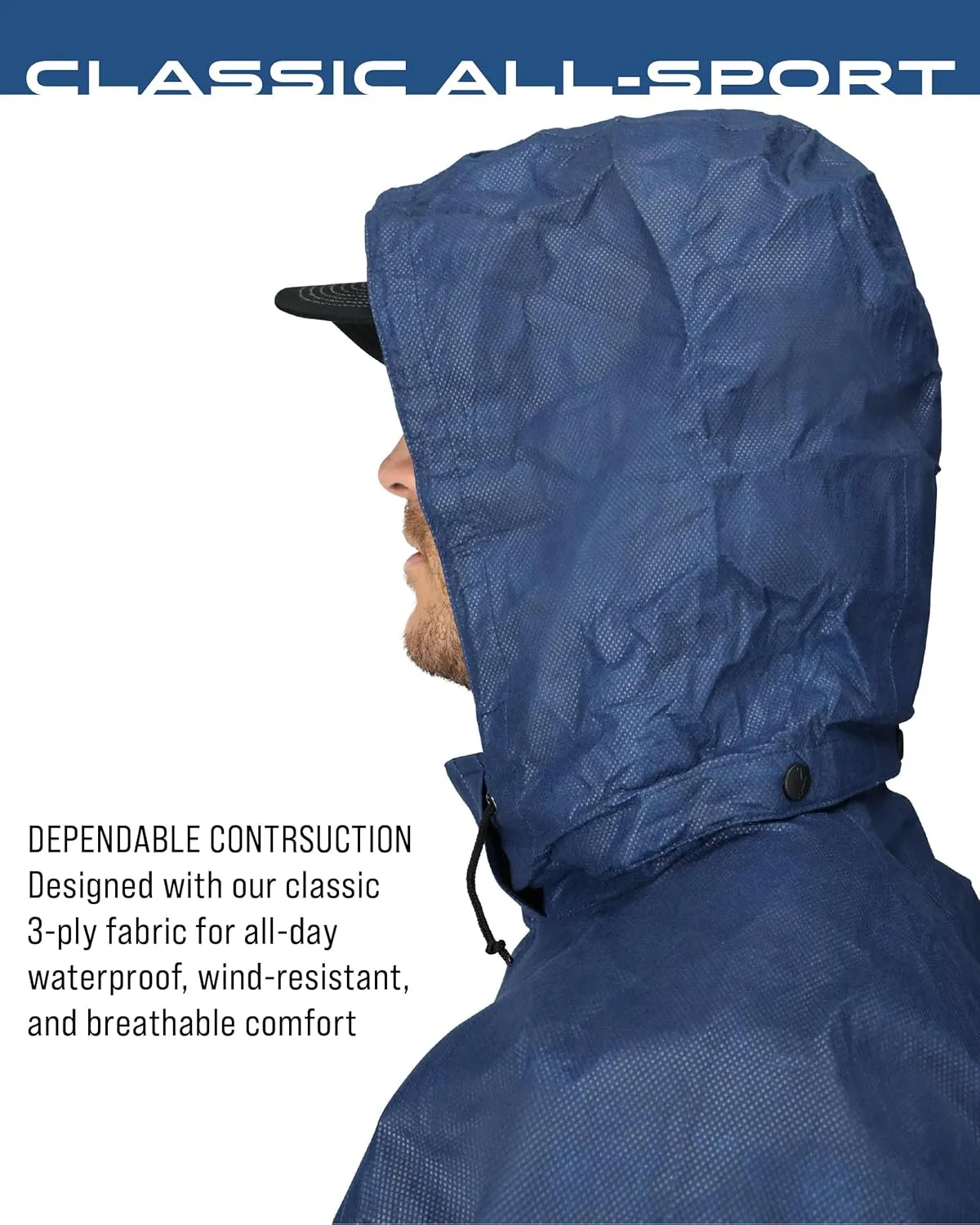 FROGG TOGGS Men's Classic All-Sport Waterproof Breathable Rain Suit