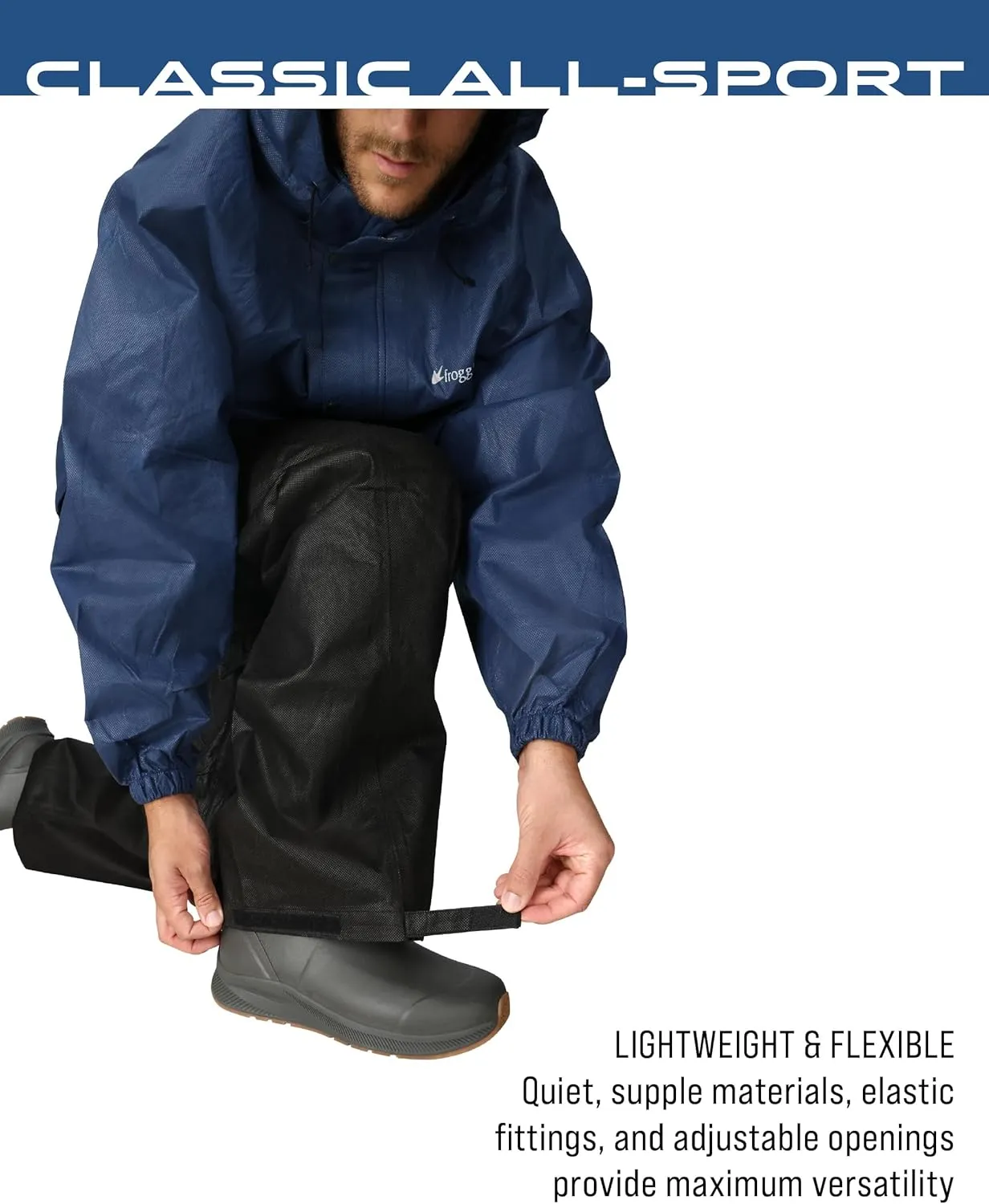 FROGG TOGGS Men's Classic All-Sport Waterproof Breathable Rain Suit