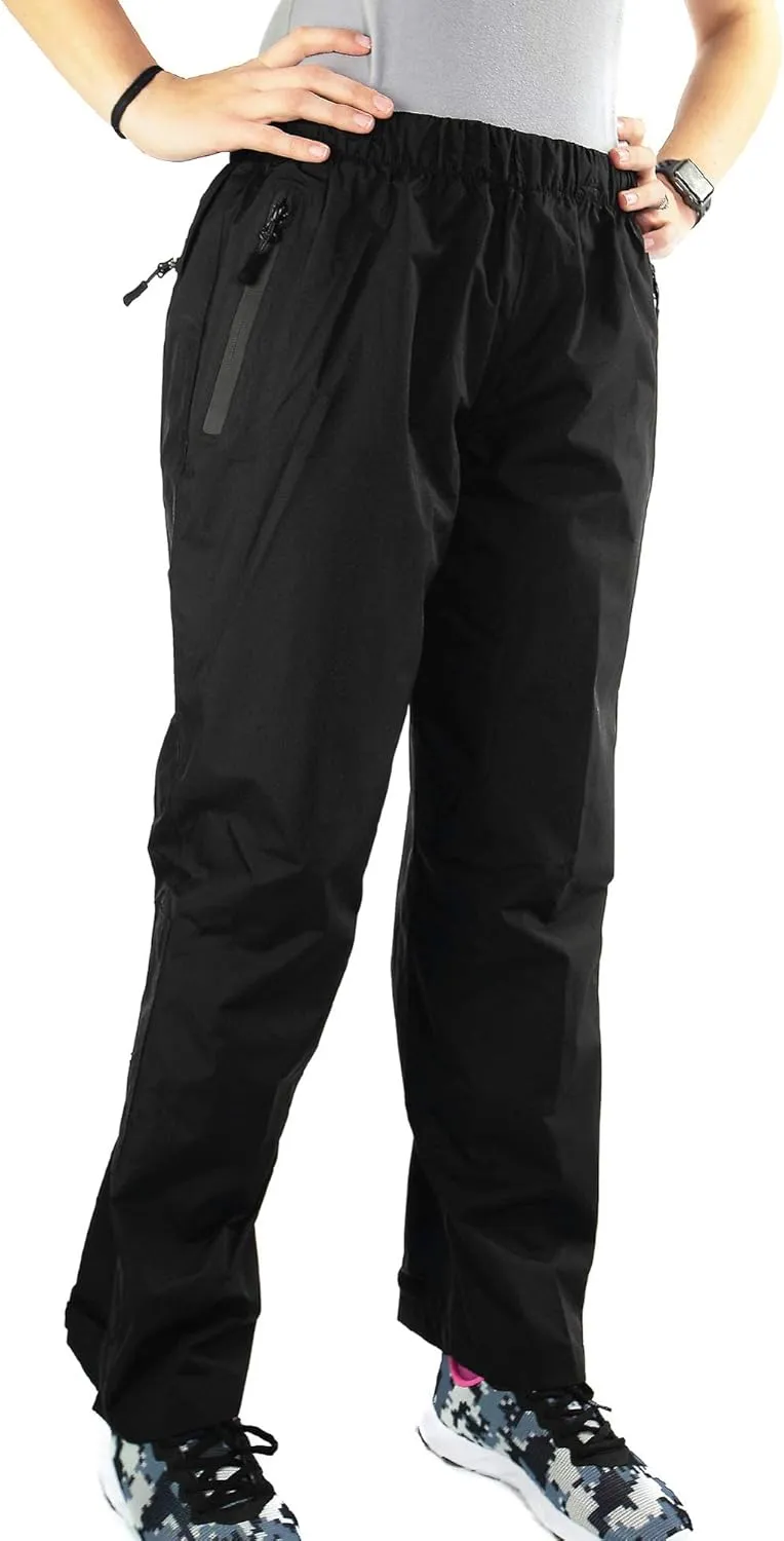 FROGG TOGGS Women's Java Toadz 2.5 Ultra Light 3-Layer Waterproof Breathable Rain Pant