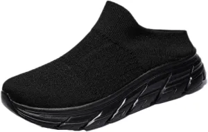 FUNCOS Men's Anti-Slip Garden Clogs - Open Back & Breathable Mesh, Lightweight for Outdoor/Indoor Use