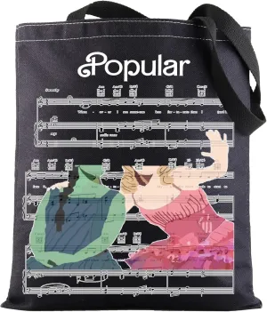 G2TUP Musical Theater Tote Bag Stage Fans Gift Popular Musical Shoulder Bag Stage Show Merch