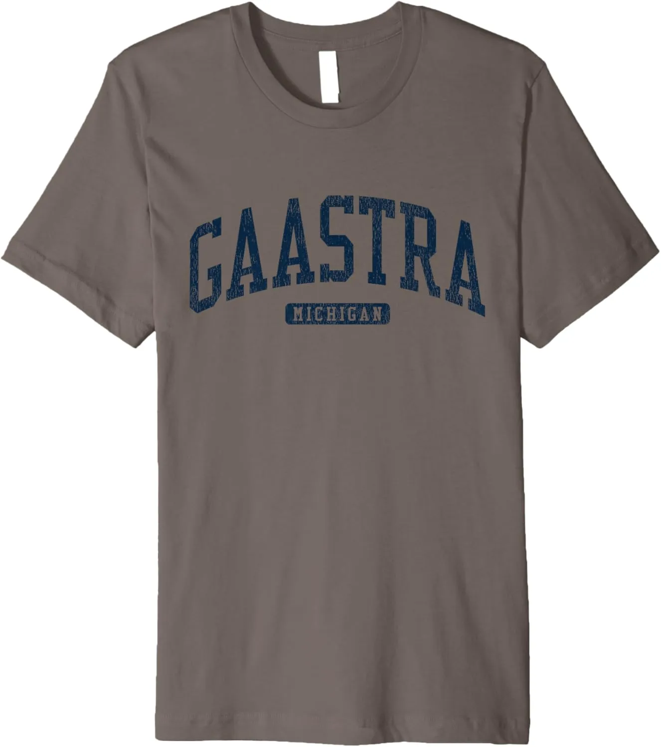 Gaastra Michigan MI College University Style Blue Premium T-Shirt