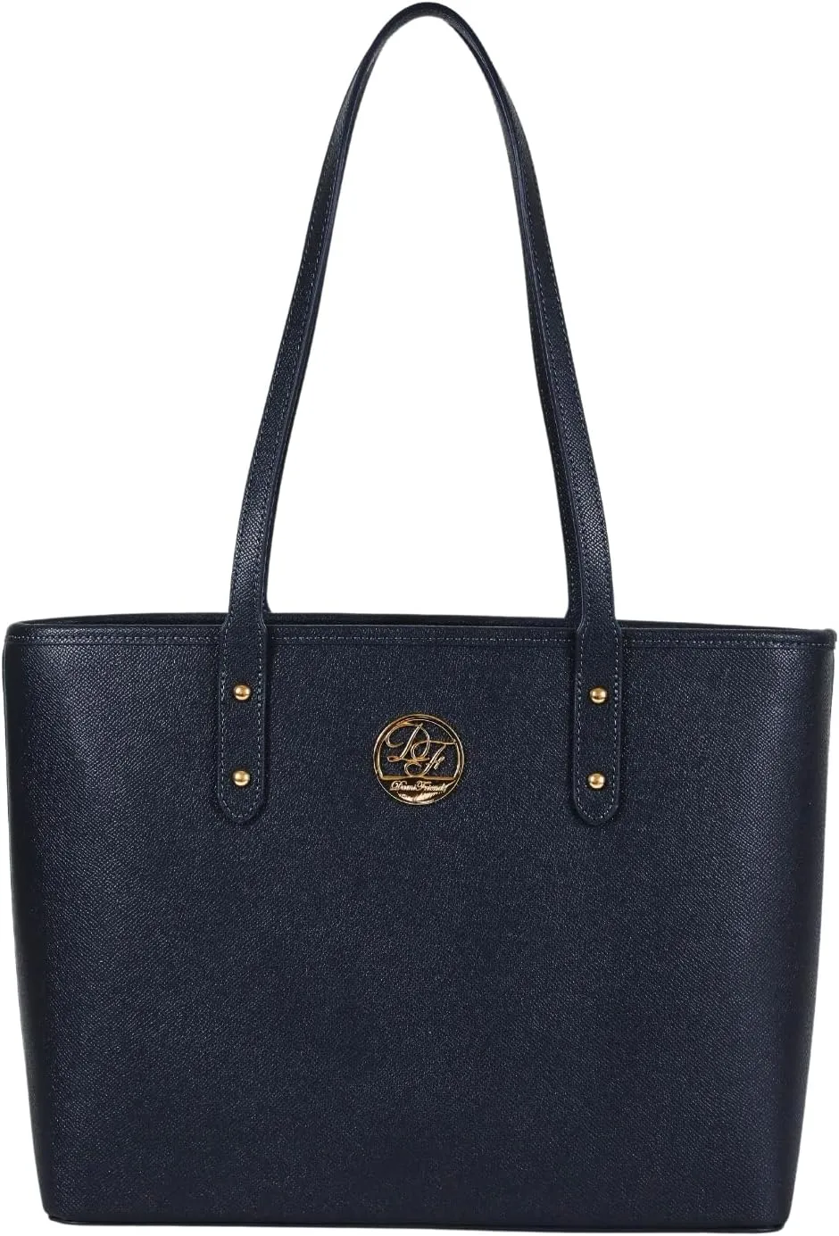 Genuine Leather Tote Bag for Women Shoulder Bag with Zipper Closure