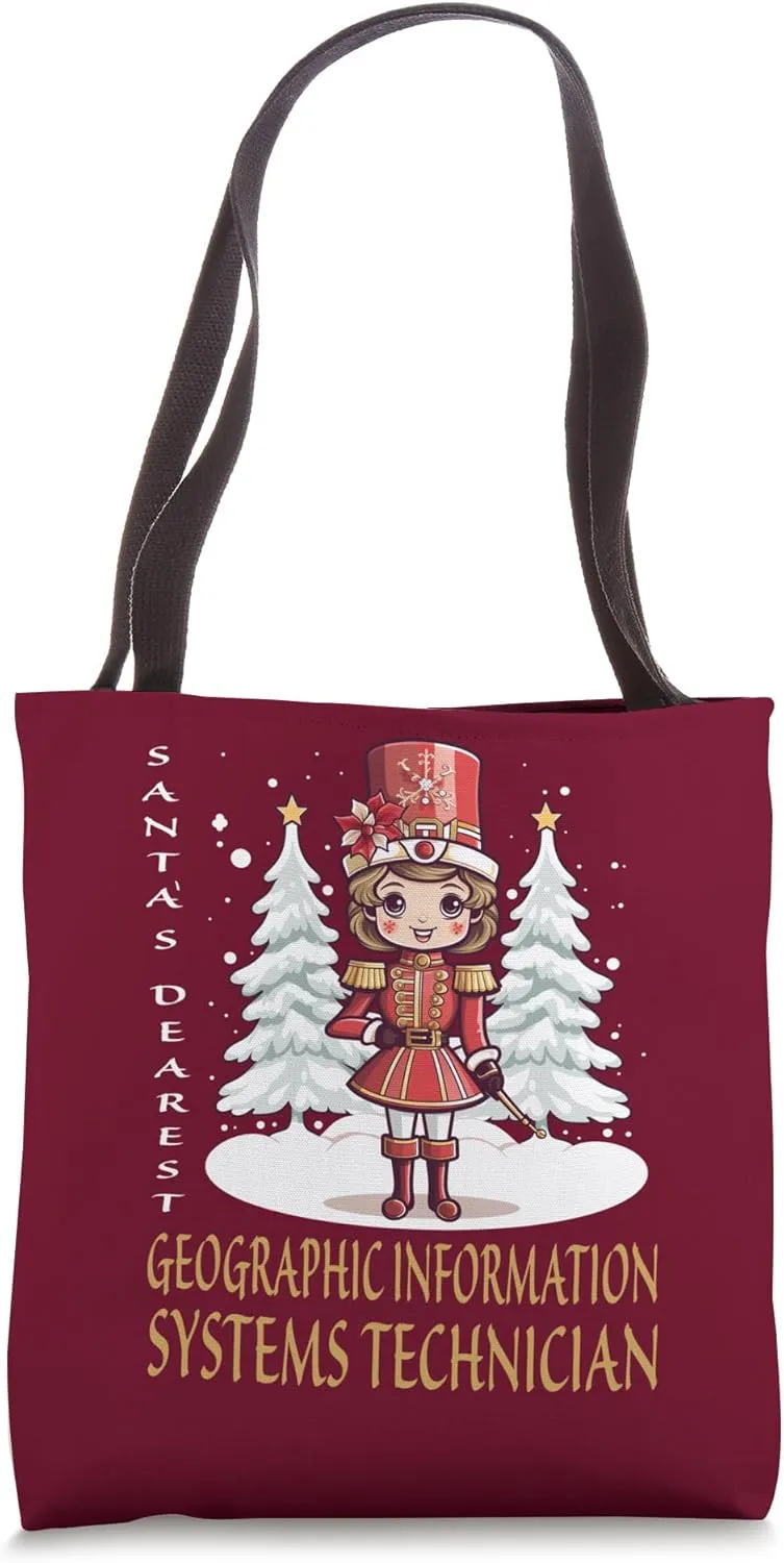 Geographic Information Systems Technician Christmas Female Tote Bag
