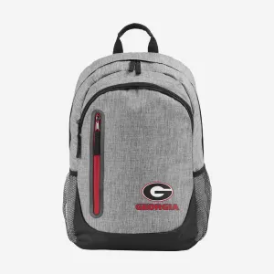 Georgia Bulldogs Heather Grey Bold Color Backpack