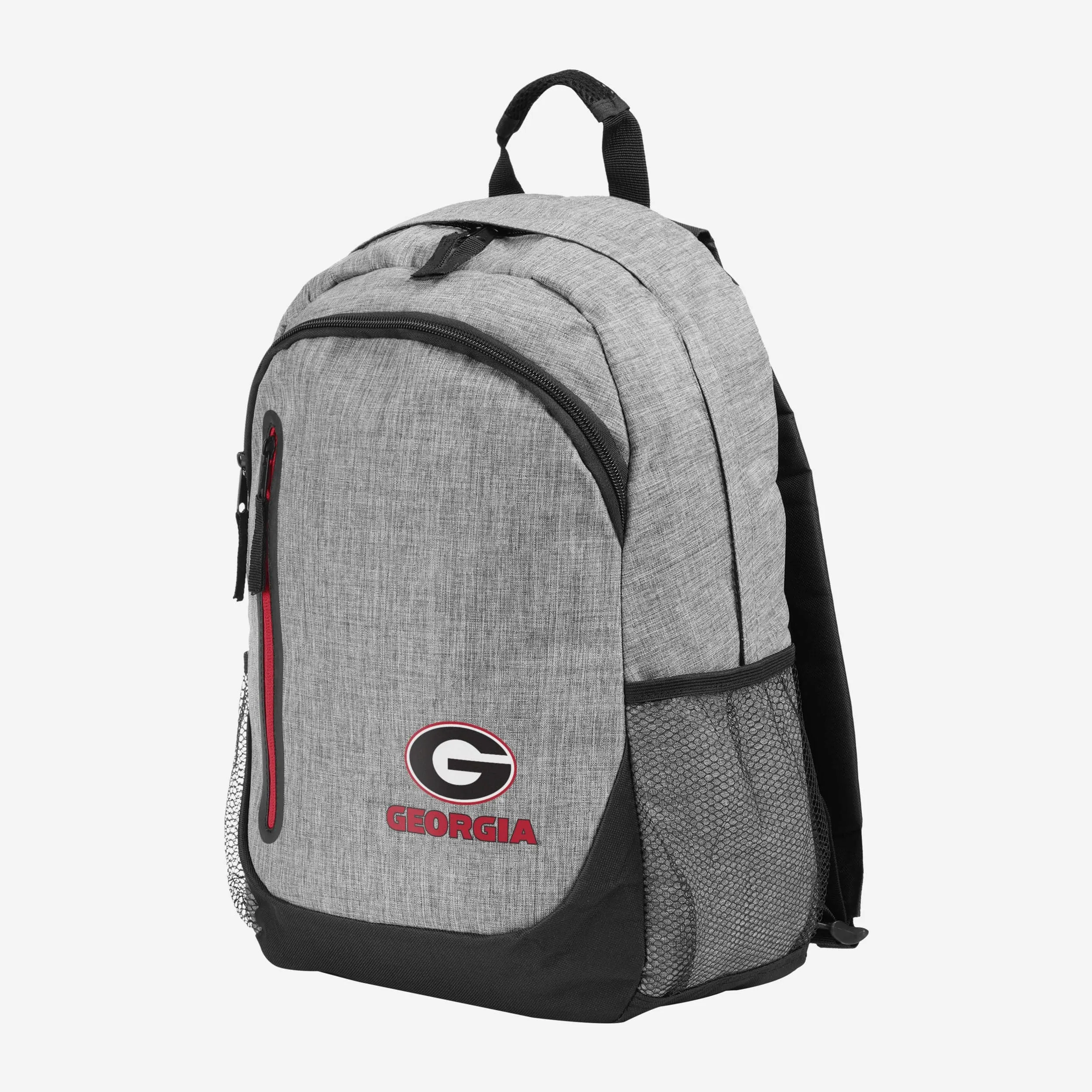 Georgia Bulldogs Heather Grey Bold Color Backpack