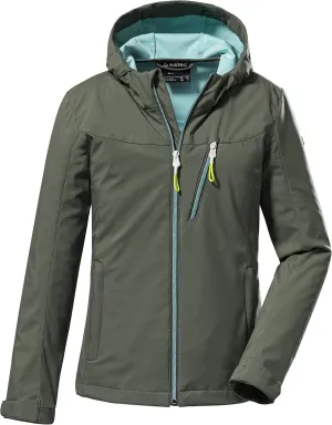girls Kos 54 Grls Sftshll Jckt Softshell Jacket/Outdoor Hooded Jacket