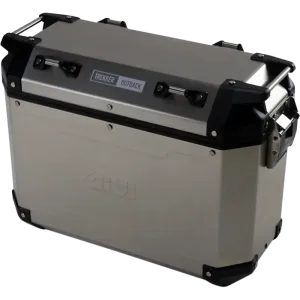 GIVI Outback Case - Right - Silver - 37 liter OBKN37ARA