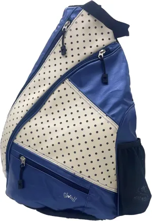 Glove It Signature Sling Bag - 19 in x 13 in. Pickle Ball Bag w/Adjustable Strap, Clip-On Shoe Bag Included, Functional Pickleball Bag.